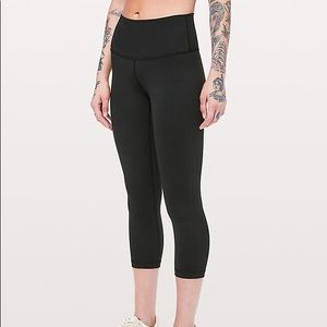 Lululemon Wunder Under Crop (High-Rise)